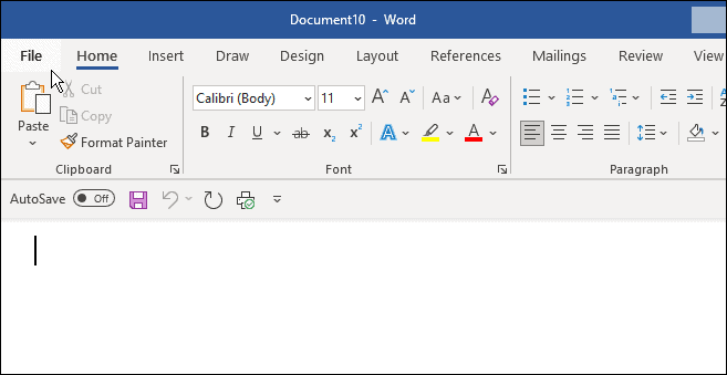 Microsoft Word'de mla biçimini kullan