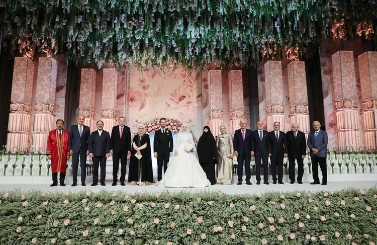 Başkan Erdoğan yeğeni Usame Erdoğanın nikah töreni