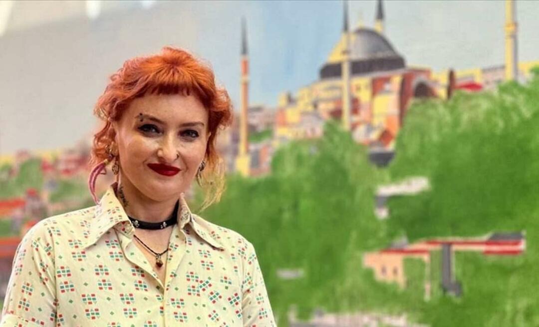 100 günde dev İstanbul tablosu! Alev Özas'tan takdire şayan hareket
