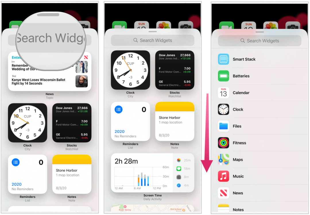 iOS 14 widget kurulumu