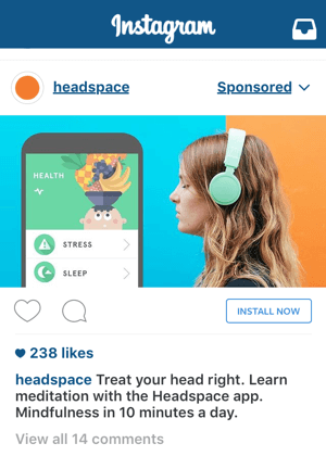 instagram reklamı harekete geçirici mesaj