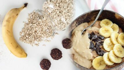 Diyet yulaflı kahvaltılık tarifi: Muzlu ve kakaolu yulaf nasıl yapılır?