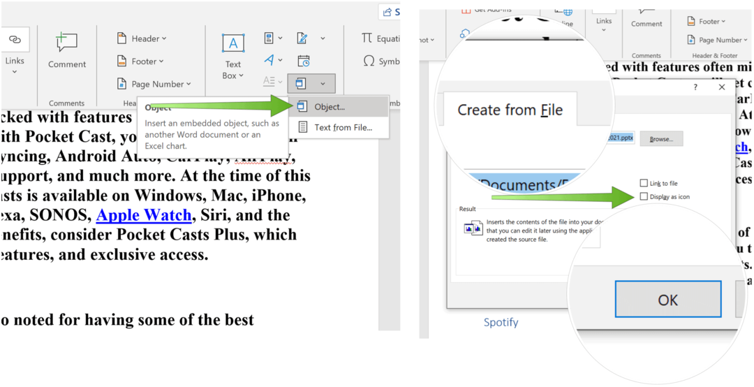 Dosyadan bir PowerPoint Slaydı Powerpoint oluşturun