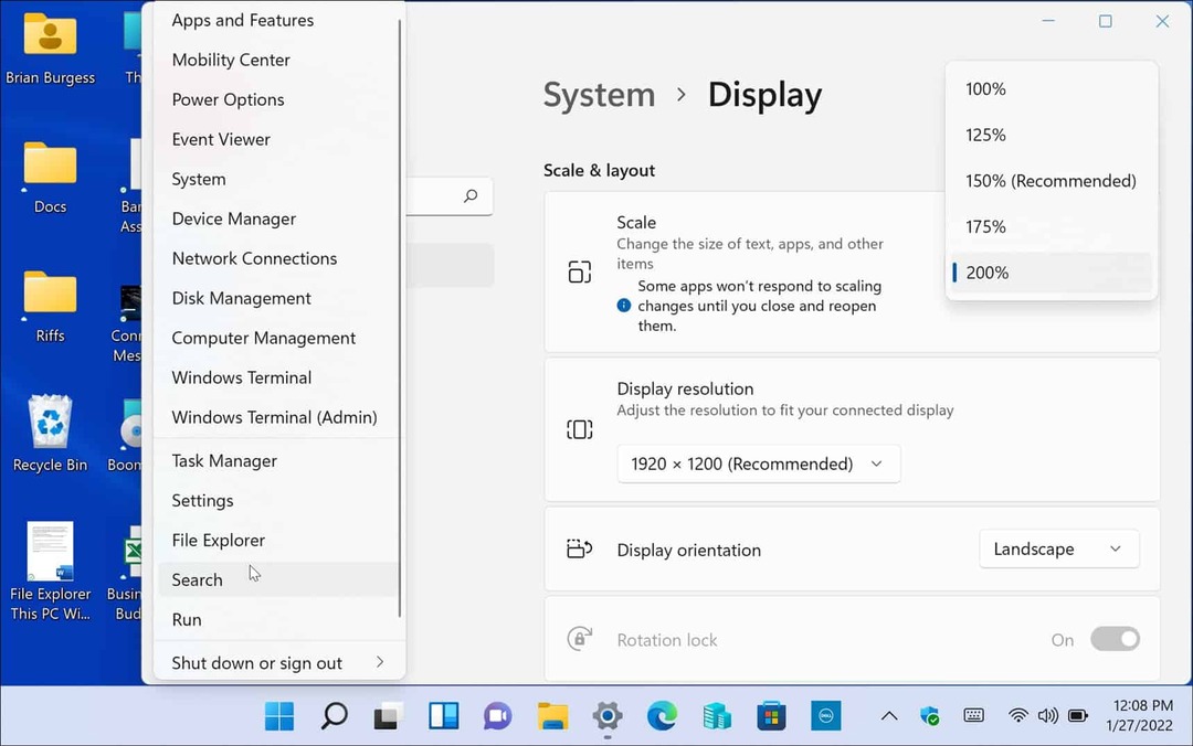 Windows 11'de Ekran Ölçeği Ayarları Nasıl Ayarlanır