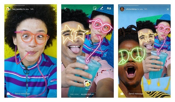 Instagram kullanıcıları artık arkadaşlarının fotoğraflarını yeniden düzenleyebilir ve eğlenceli sohbetler için geri gönderebilir.
