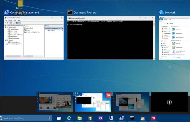 Windows 10 Sanal Masaüstü'nü kapatın