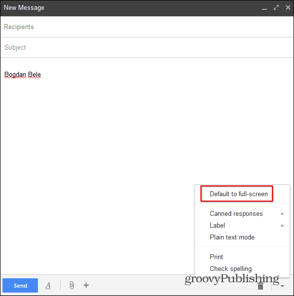 Yeni Gmail Oluştur tam ekran