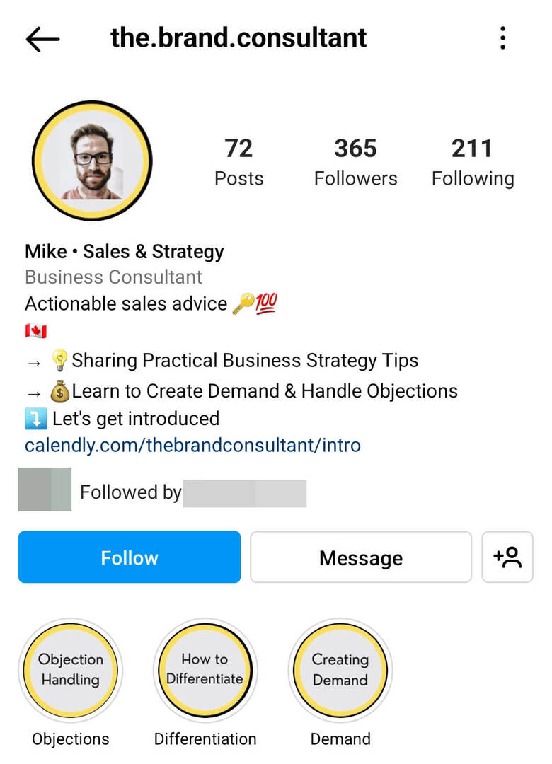 instagram-bio-the.brand_.consultant-servis-sağlayıcı-örnek