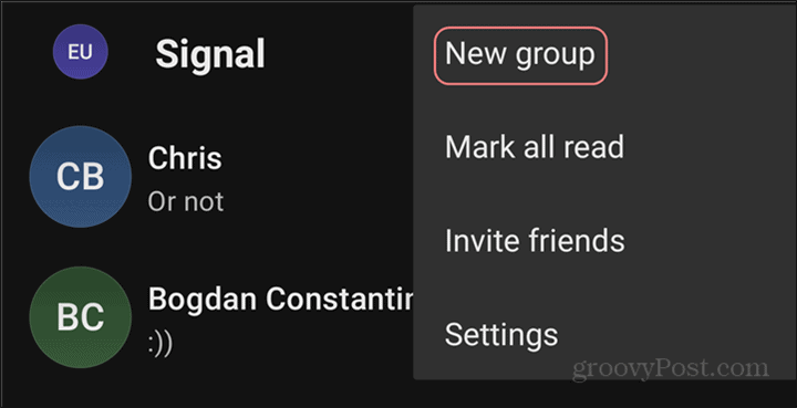 WhatsApp'tan Signal Gruplarına yeni