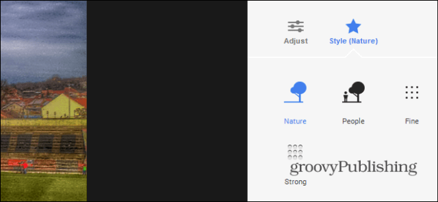 Google HDR stili