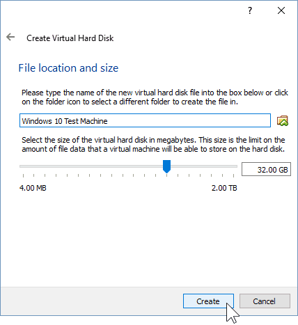 07 Sabit Disk Konumunu Belirleme (Windows 10 Yükleme)