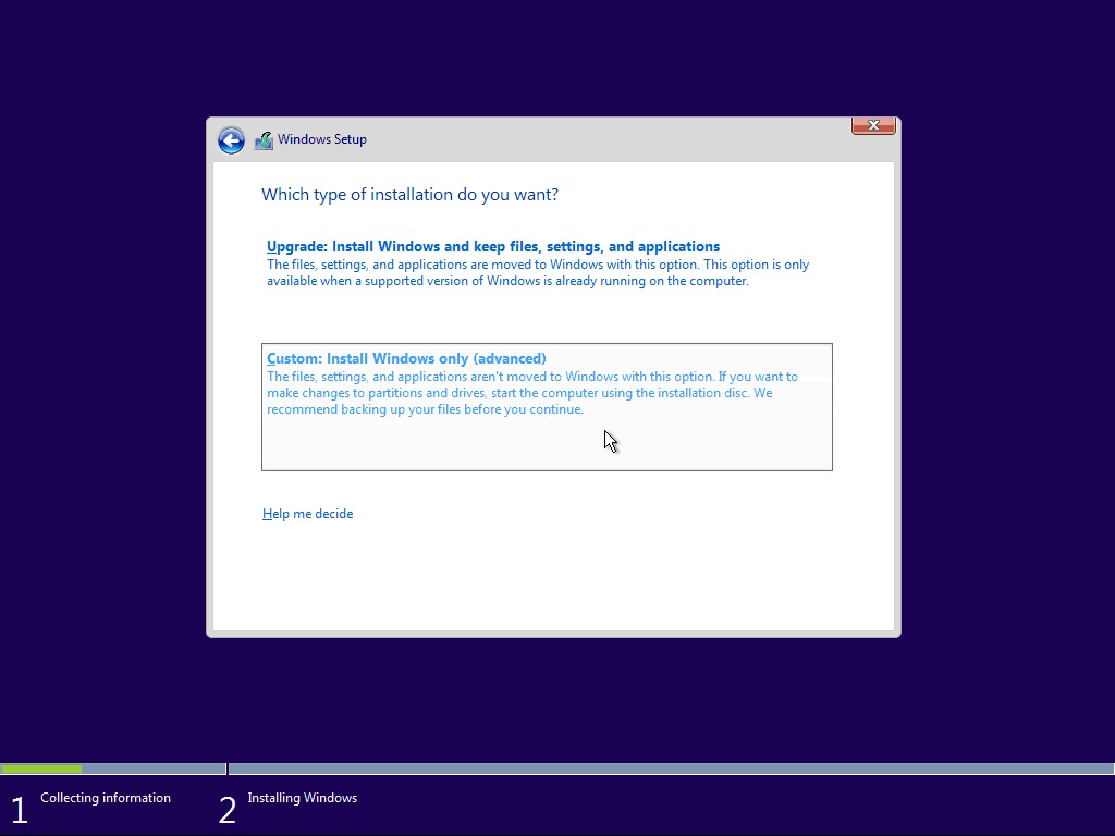 04 Cutom Windows 10 Temiz Kurulum