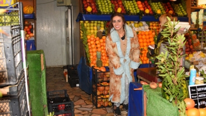 Yıldız Tilbe'den 300 TL'lik meyve alışverişi