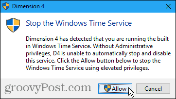 Windows Zaman Hizmetini Durdurma