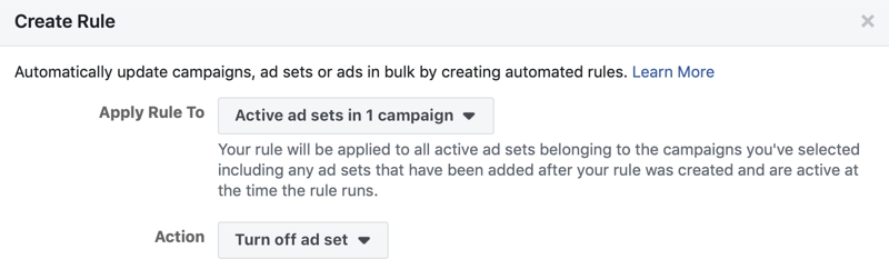 Facebook reklam kampanyalarınızı ölçeklendirin; adım 13.