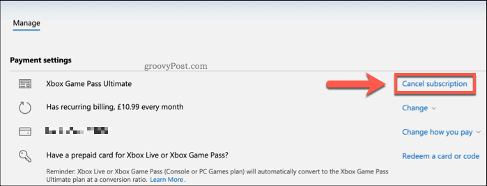 Xbox Aboneliğini İptal Etme