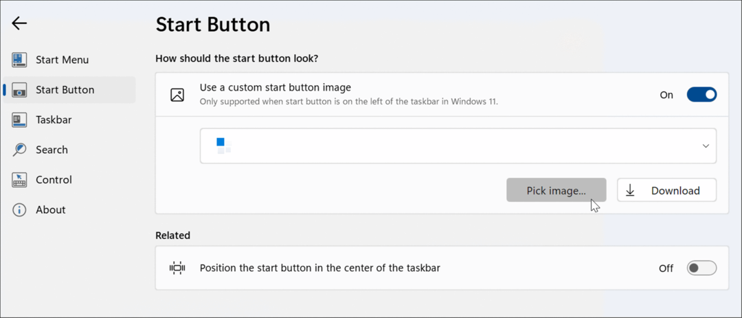 Windows 11 başlat menüsünü ve görev çubuğunu Start11 ile içe aktarın