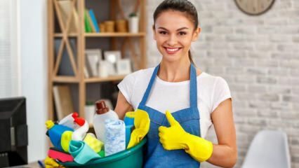 Kolay ev temizliği nasıl yapılır?