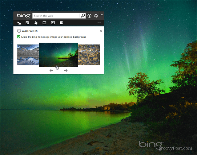Bing Desktop, Dokümanlar ve Daha Fazlası için Satır İçi Arama Yapıyor