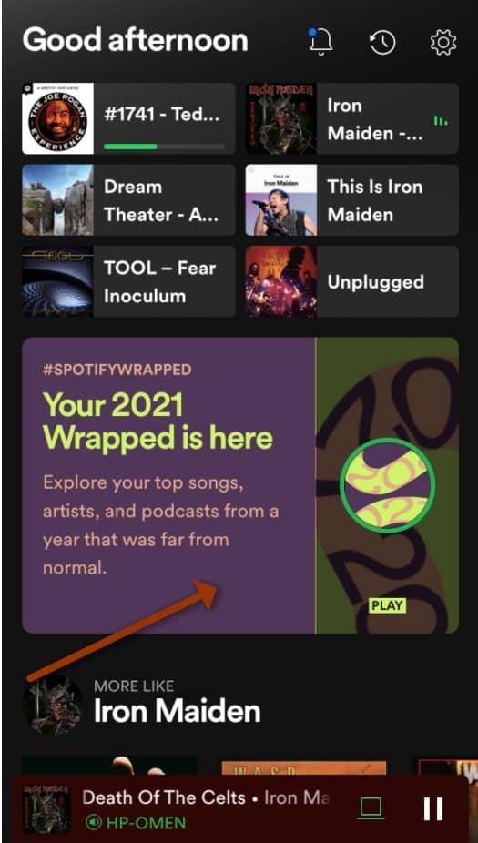 Spotify Wrapped'i Başlat