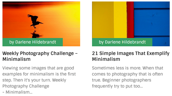 Dijital Fotoğrafçılık Okulu, gönderilerinde okuyuculara meydan okuyanlar sunuyor.