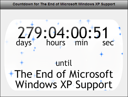 Windows XP Destek Geri Sayımı