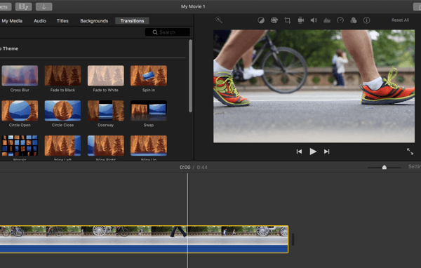 iMovie, yeni başlayanlar için mükemmel bir video düzenleme seçeneğidir.