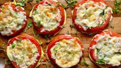 Peynirli fırında domates nasıl yapılır? Domatesle yapılan kolay yemek tarifi
