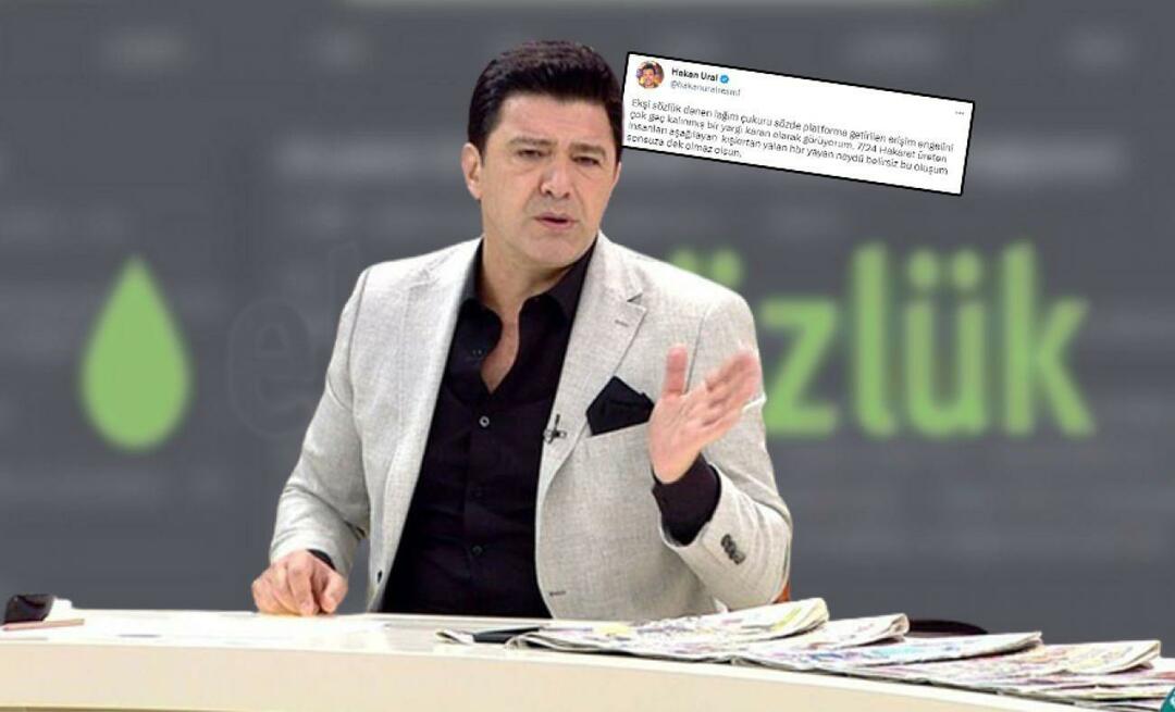 Hakan Ural 'insanları aşağılayan' Ekşi Sözlük'e ateş püskürdü: Ekşi Sözlük denen lağım çukuru…