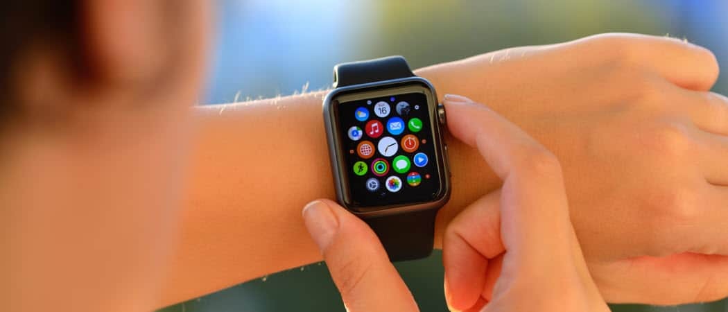 Apple Watch Ana Ekranınızda Uygulama Simgelerinin Aynı Boyutta Yapılması