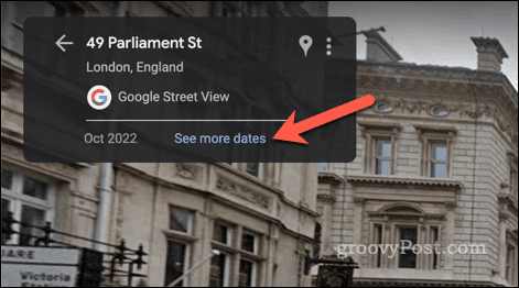 Google Haritalar'da eski Sokak Görünümü görüntülerini seçme