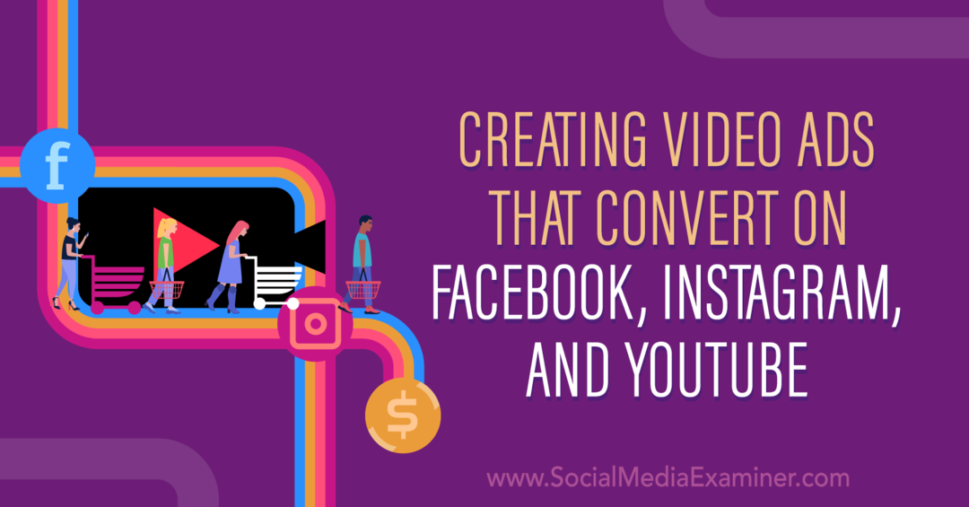 Matt Johnston'ın Sosyal Medya Pazarlama Podcast'inde görüşlerini içeren Facebook, Instagram ve YouTube'da Dönüştüren Video Reklamları Oluşturma.