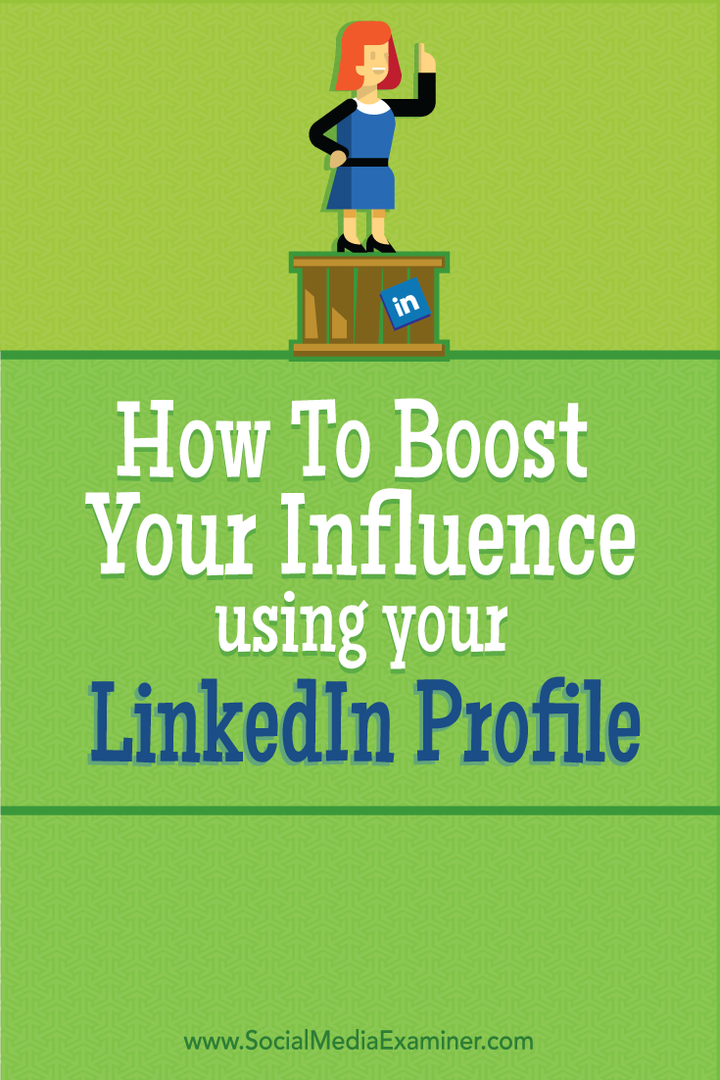 Linkedin profilinizi kullanarak etkinizi nasıl artırabilirsiniz