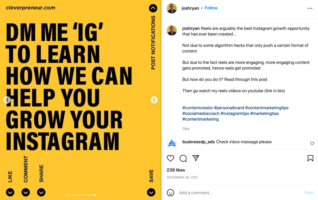 Dönüştüren Bir Instagram Yetiştirmek: Sosyal Medya Denetçisi
