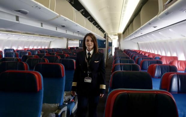THY'nin Kolombiyalı kadın pilotu