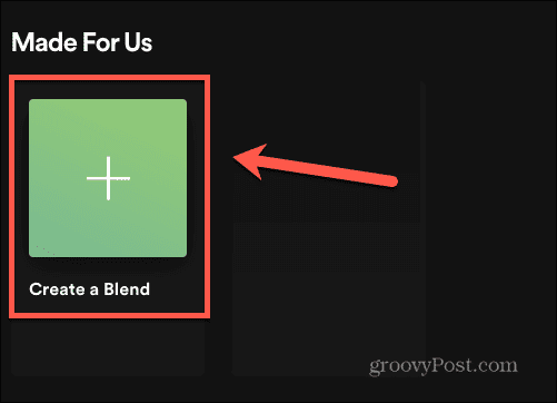 spotify karışım oluştur