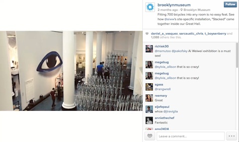 brooklyn müzesi instagram resmi
