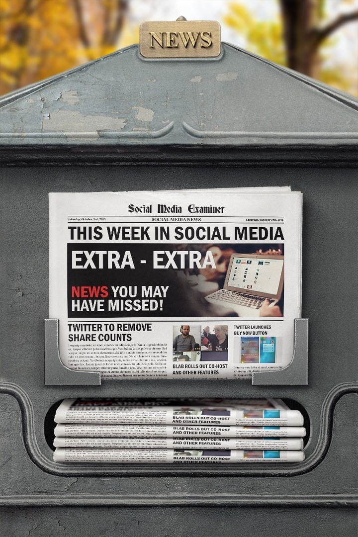 sosyal medya denetçisi haftalık haber ekim 3 2015