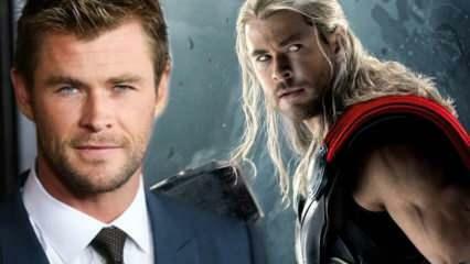Chris Hemsworth, Thor olabilmek için bakın ne yapıyor!