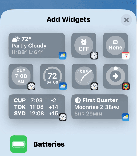 iPhone Kilit Ekranına Widget Ekleme