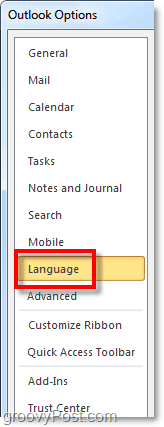 Office 200 dil seçeneklerini ayarlama