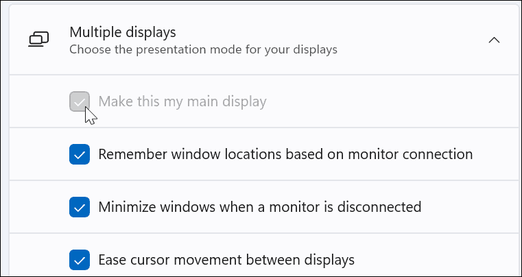Windows 11'de görev çubuğunu ikinci monitöre taşı