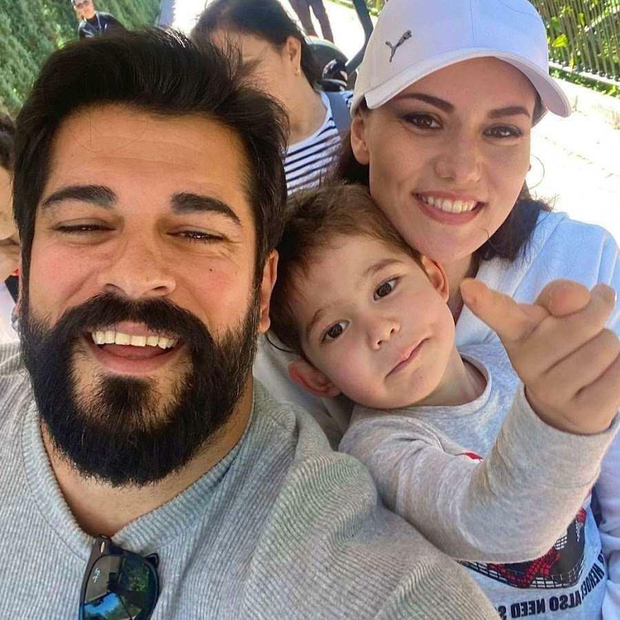 Burak Özçivit ile oğlu Karan'dan eğlenceli kareler