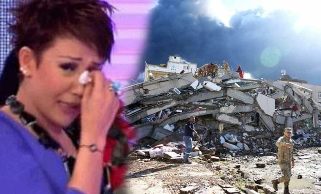 Serap Paköz'ün korku dolu bekleyişi! Depremdeki ailesinden haber alamıyor