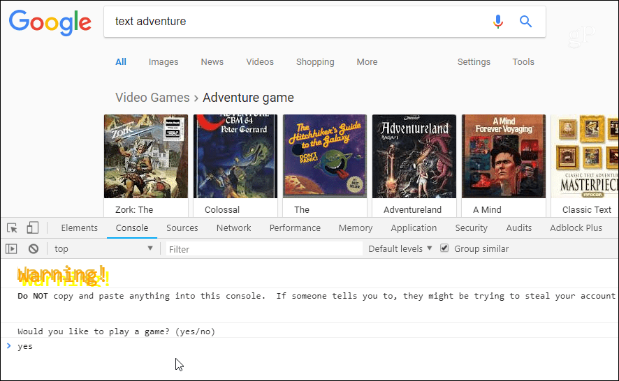 Google Metin Macerası