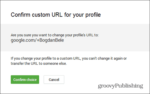 Google+ Profiliniz için Özel URL Nasıl Edilir?