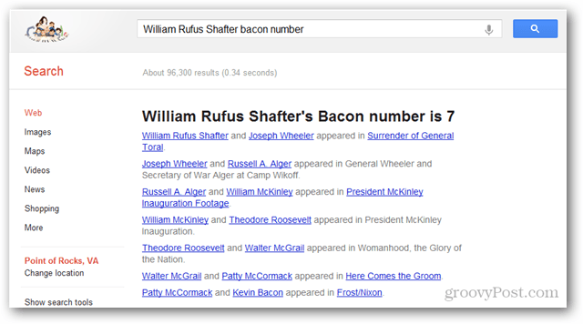 Google kullanarak 6 Derece Kevin Bacon Nasıl Bulunur