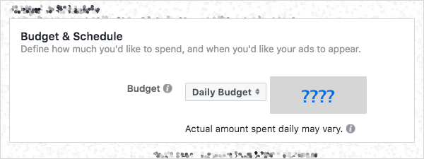 Facebook reklam maliyeti resmi.