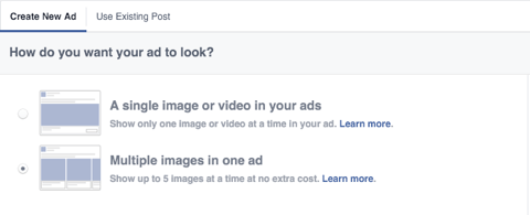 facebook reklamı resim özelliği