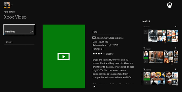 Xbox Video Uygulaması